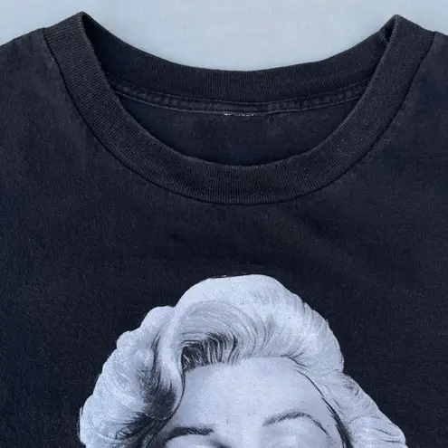 Marilyn Monroe Vintage Black Hustle Graphic T-shirt
