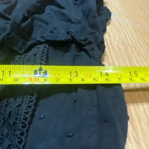 Sweet Wanderer 🏷️🏷️ black mini flowy dress ladies/junior Medium