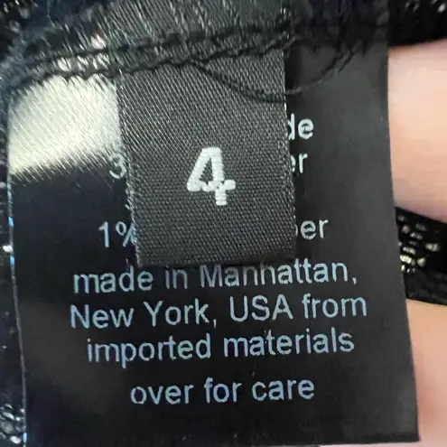 Rachel Comey New bateau metallic zig zag top size 4