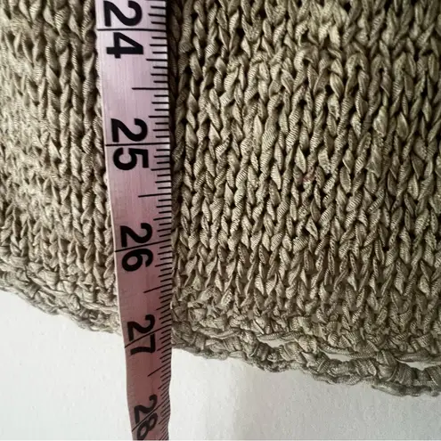 Larry Levine scallop trim knit sweater vest sleeveless Women’s SIZE MEDIUM