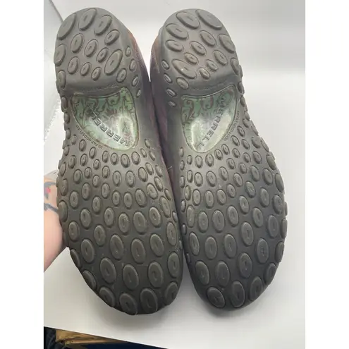 Merrell Plaza Spruce Chestnut Saddle Leather Loafer Comfort Casual Shoe Womens 9