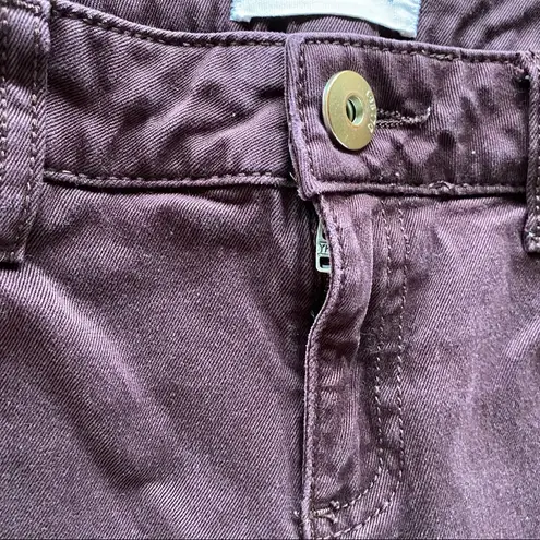 DL1961 Margaux Ankle Skinny Instasculpt Sangria Size 26