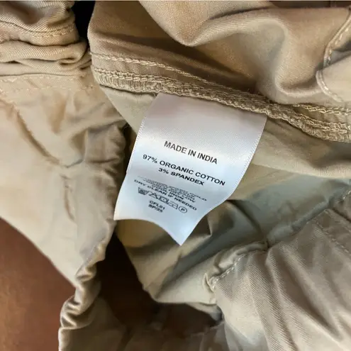 Quince Organic Stretch Cotton Wide Leg Chino Pants size 4 nwot normcore minimal