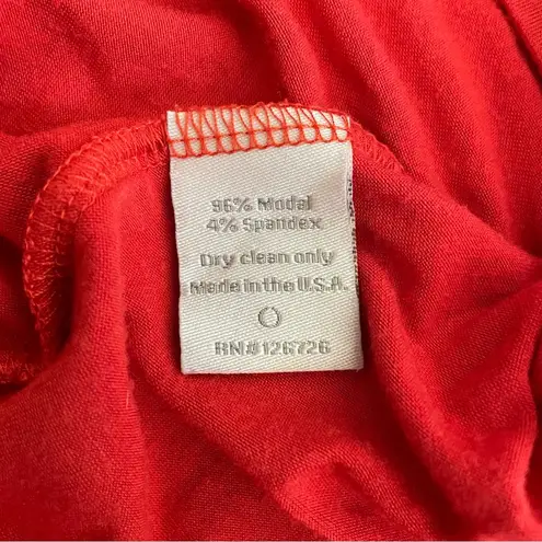 KAIN LABEL tomato red fitted tee shirt dress, size M Size M