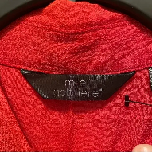 Mile Gabrielle Flowy Red Tank Dress Size Small