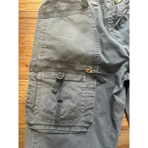 INC International Concepts Petite Green Cargo Pants – Comfortable & Stylish Size 2P