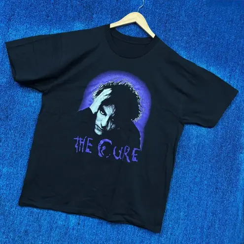The Cure Robert Smith Gothic Metal Band T-Shirt Size XL