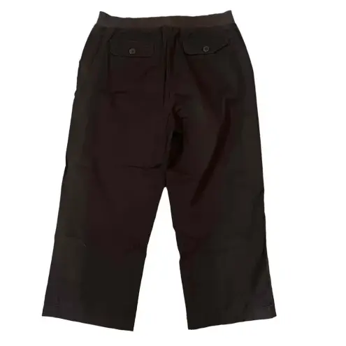 Lands' End  Women’s Crawford Twill Brown Straight Leg Pants Size 10‎