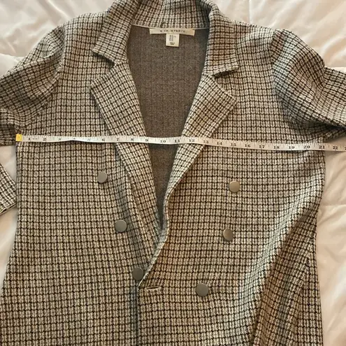 Max Studio  XL Sweater-like Plaid Jacket