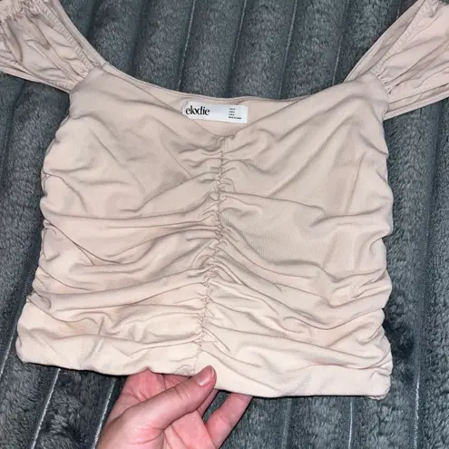 Elodie Ruched Crop Top