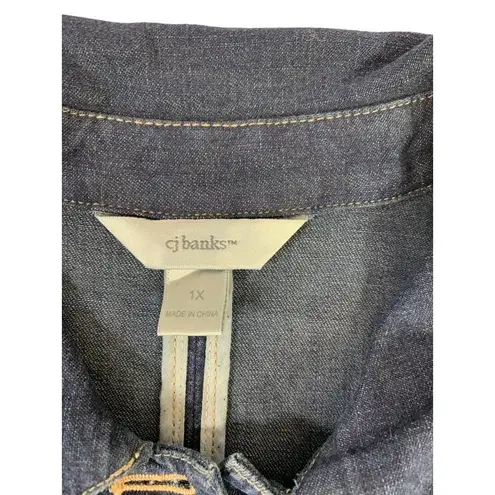 cj banks Women's Denim Jean Jacket