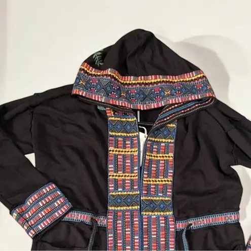 Johnny Was Tia Heavily Embroidered Anorak Hooded Coat NWT (extremely oversized)