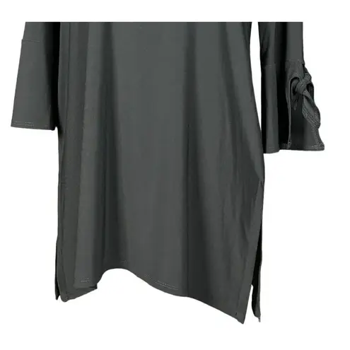 Clara Sun Woo Tunic Size XS Gray 3/4 Sleeves Neutral Corpcore Office Minimalist