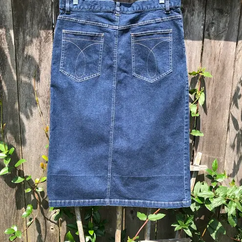 Calvin Klein  MIDI Jean skirt 12