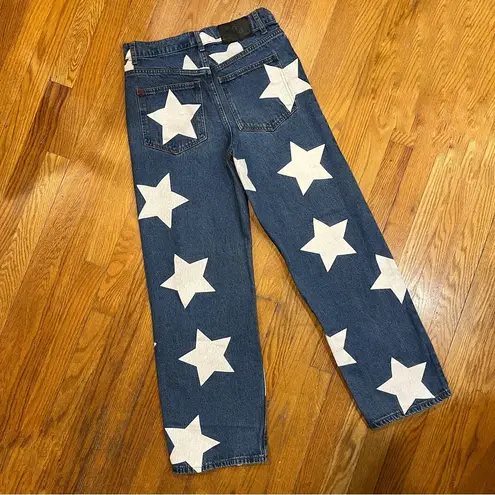 BDG  Low-Rise Tapered Baggy Jean - Star Print