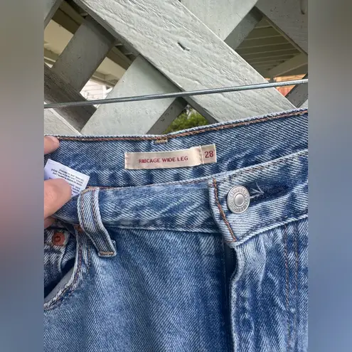 Levi's Levi ribcage wide leg jeans