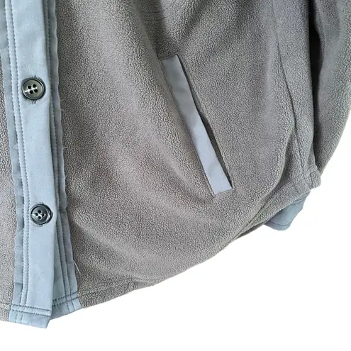 Amazon Astylish Fleece Grey Shacket Size Small