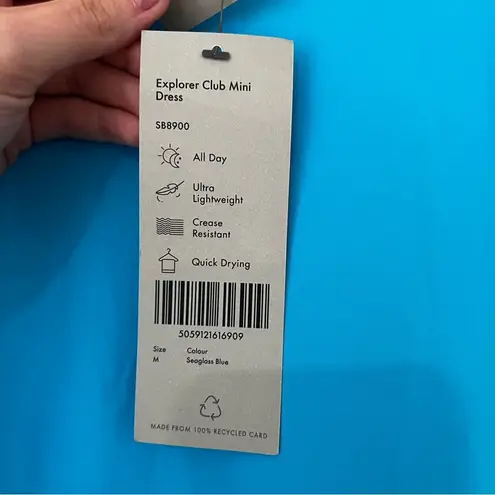 Sweaty Betty NEW Explorer Club Mini Dress Seaglass