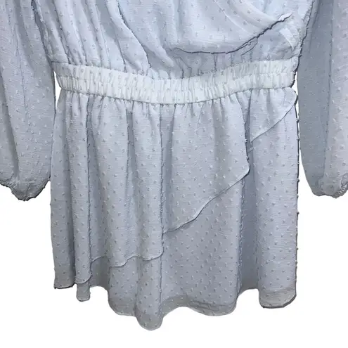 Generation Love NEW NWT Verona Swiss Dot Dress Sky Blue