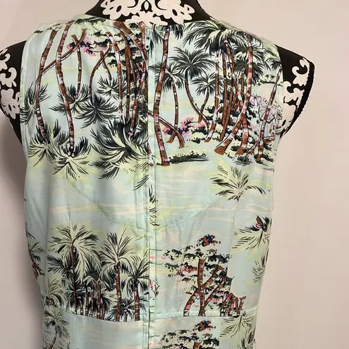 Rare Vintage 90's tropical V