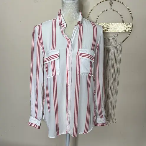 ZARA  • striped lightweight long sleeve