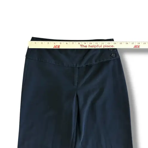 Margaret M Women’s 6 Wide Leg Pants Black Pull On Career Dress Slacks, Stretch