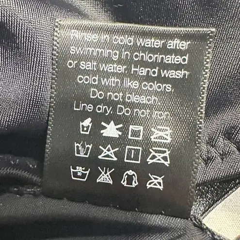 Norma Kamali X Mio One-Shoulder One-Piece Swimsuit Small Cross Black Side NWT