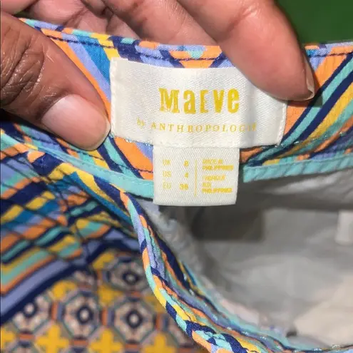 Maeve by Anthropologie Geometric Patterned Women's Shorts size 4