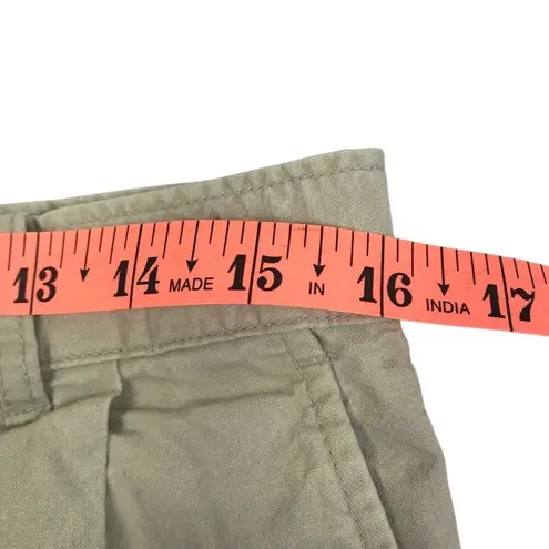 REI Shorts Women 34 Oatmeal Cotton Outdoor Travel Camping Classic Streetwear Size undefined