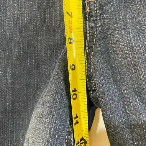 Riders By Lee Women’s Denim Skort Shorts Size 8M Medium Blue Jean Modest Length