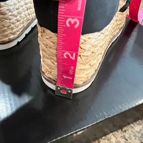 DV by Dolce Vita Biddy Espadrille Wedge Sandal
Size 7 New In Box Black