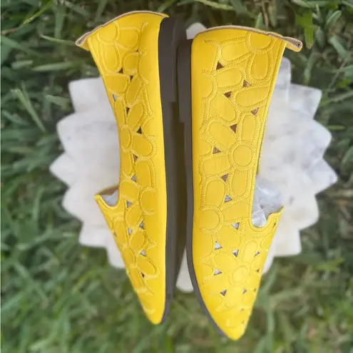 Yellow Floral Cutout Slip