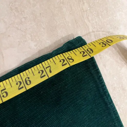 Levi's Levi’s Vintage 60s 70s White Tab Green Corduroy Flare Bell Bottom Jeans 28x31 - Image 3