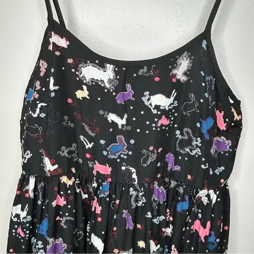 Erin Fetherston For Target Bunny Rabbit Dress Size 9 Black