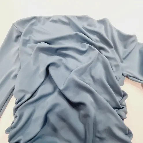 Michael Costello x REVOLVE Kylee Midi Dress in Dusty Blue