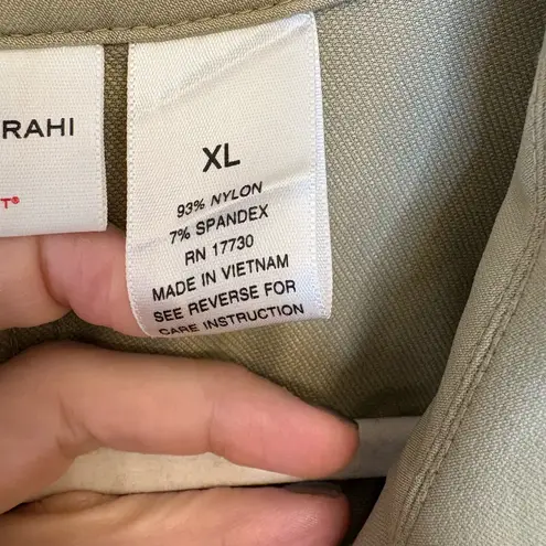 Isaac Mizrahi for Target Tan Double Breasted Peacoat Jacket | XL Classic Style