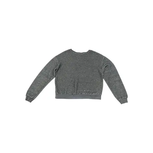 Marine layer Birdseye Sweater Olive Green Crewneck Womens Large Top Pullover