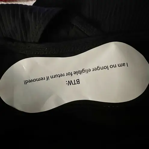 ANDIE The Tulum Rib One Piece Swimsuit Black Size Medium