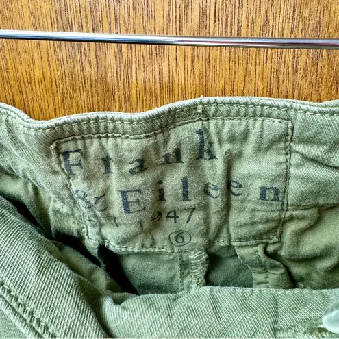 Frank & Eileen Wicklow Italian Chino Performance Twill Pants Olive Green 6