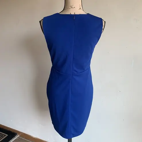 Gracia Royal Blue Shift Dress Size Medium NWT