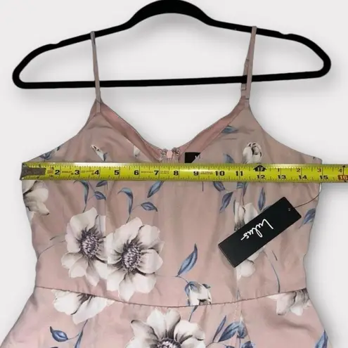NWT. Lulu’s Magical Meadow Blush Pink Floral Print Skort
Dress Romper Size XS