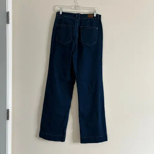 Judy Blue High Rise Dark Wash Wide Leg Jeans Size 9 / 29 Style# JB82471DK