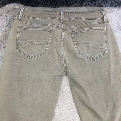 Driftwood Colette Stretch Denim Cuffed Cropped Straight Leg Jeans, Size 26