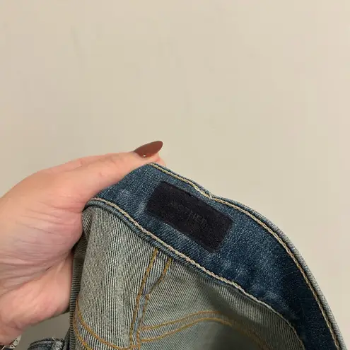 MOTHER The Runaway Step Fray in Keeping Love Alive size 24 (0) Blue