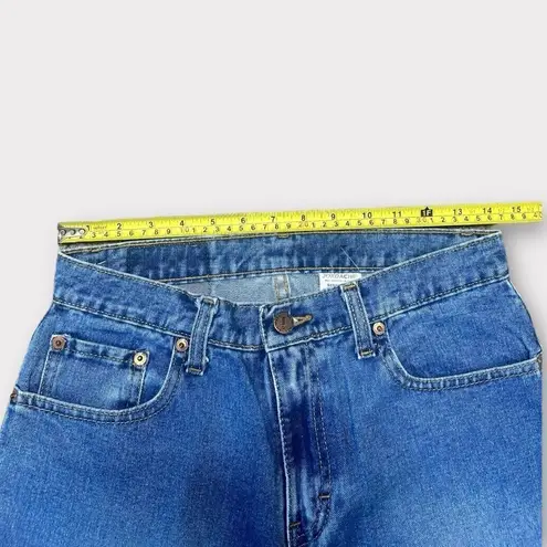 Jordache Vintage Jeans Women’s Size 28 Flare Leg Cropped Denim Classic Dungarees