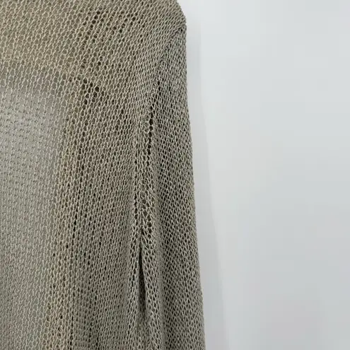 Soft Surroundings Double Layer Boho Open Cardigan Sweater Size XL