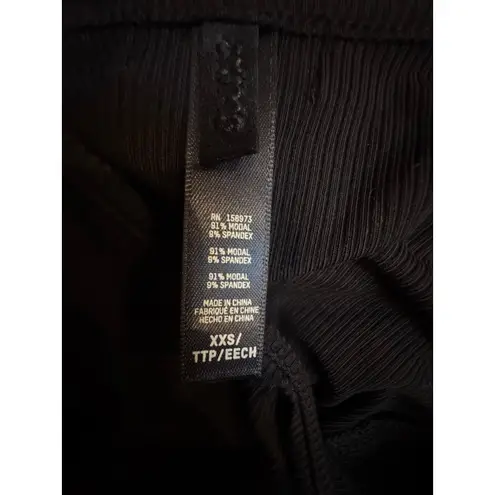 SKIMS Soft Lounge Long Slip Dress - Onyx Black - XXS new no tags