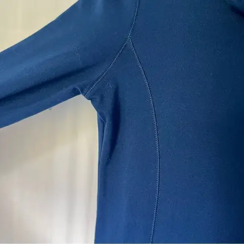 Reel Legends funnel neck long sleeve shirt size xs dusty dark blue