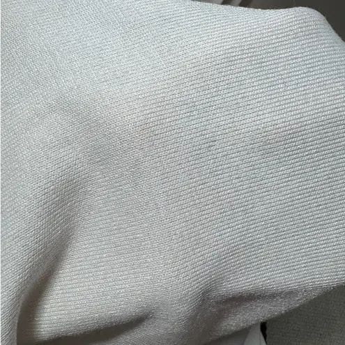 Attitude Paris Souvenir Top Women L White Blue Sequin Travel Comfort Bonjour Size L