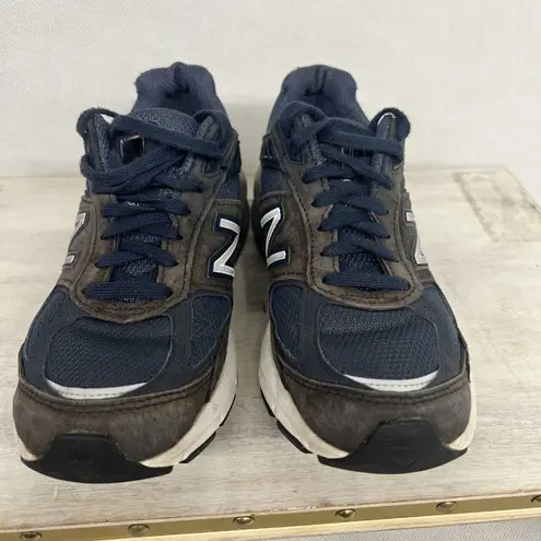 New Balance 💥  990v5 Navy Blue Running shoes 2A WIDTH  W990NV5  women 7.5  men 6